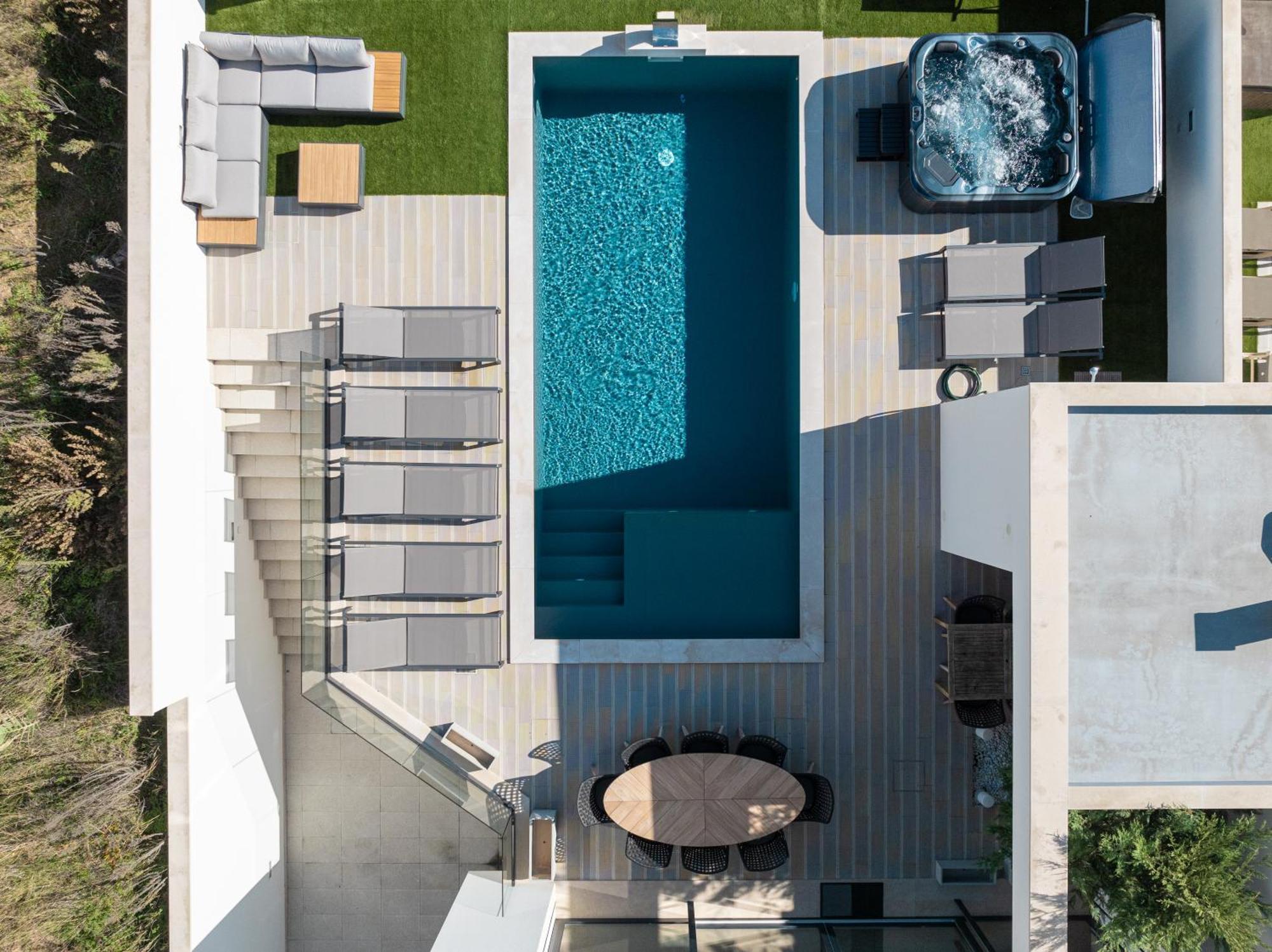 Paradise Villa, Luxury Villa Near The Beach Ribamar  エクステリア 写真